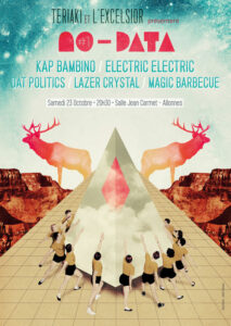 NODATA#1 Kap Bambino + Electric Electric +  Lazer Cristal + Dat politics +Magic Barbecue
