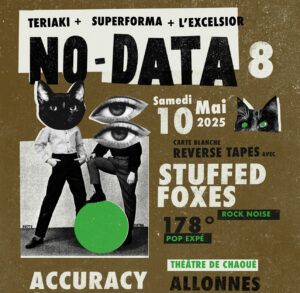 NO DATA 8 Carte blanche REVERSE TAPES